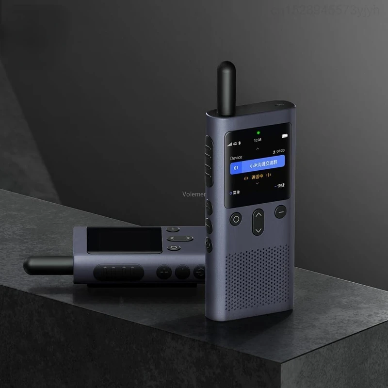 Оригинальная умная рация Xiaomi Mijia Smart Walkie 3 с FM-радио, динамиками, режимом ожидания, приложением для смартфона, быстрой командной коммуникации