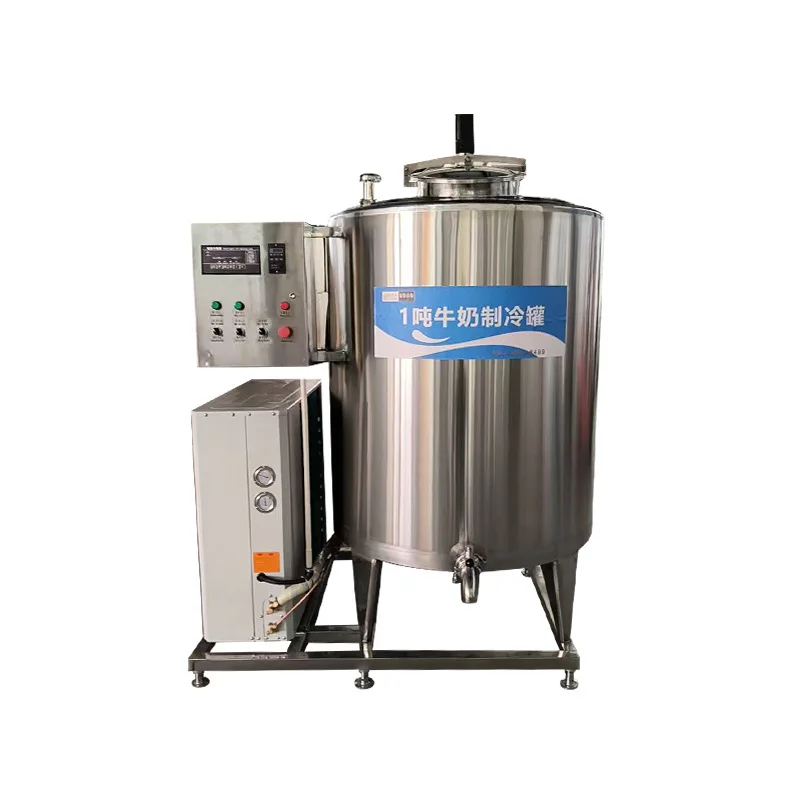 

Vertical milk refrigeration tank food grade, stainless steel direct cooling refrigeration tank production equipment