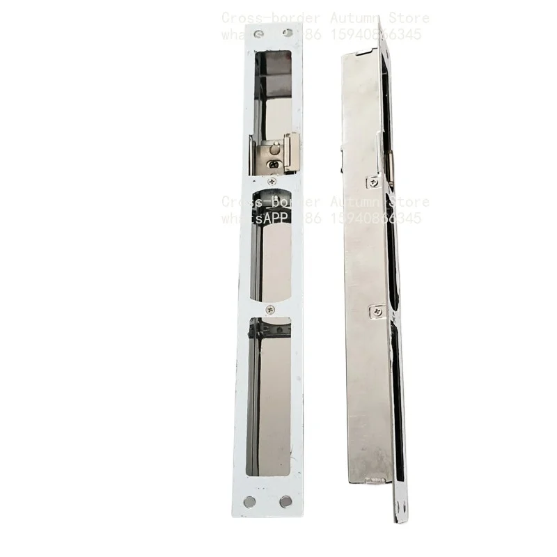 Adjustable clearance anti-theft  door frame stainless steel buckle piece Overlord lock body buckle box guide piece Adjustable