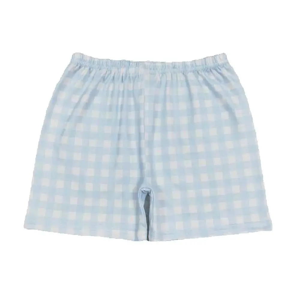 

toddler clothes blue gingham bit summer ruffle shorts