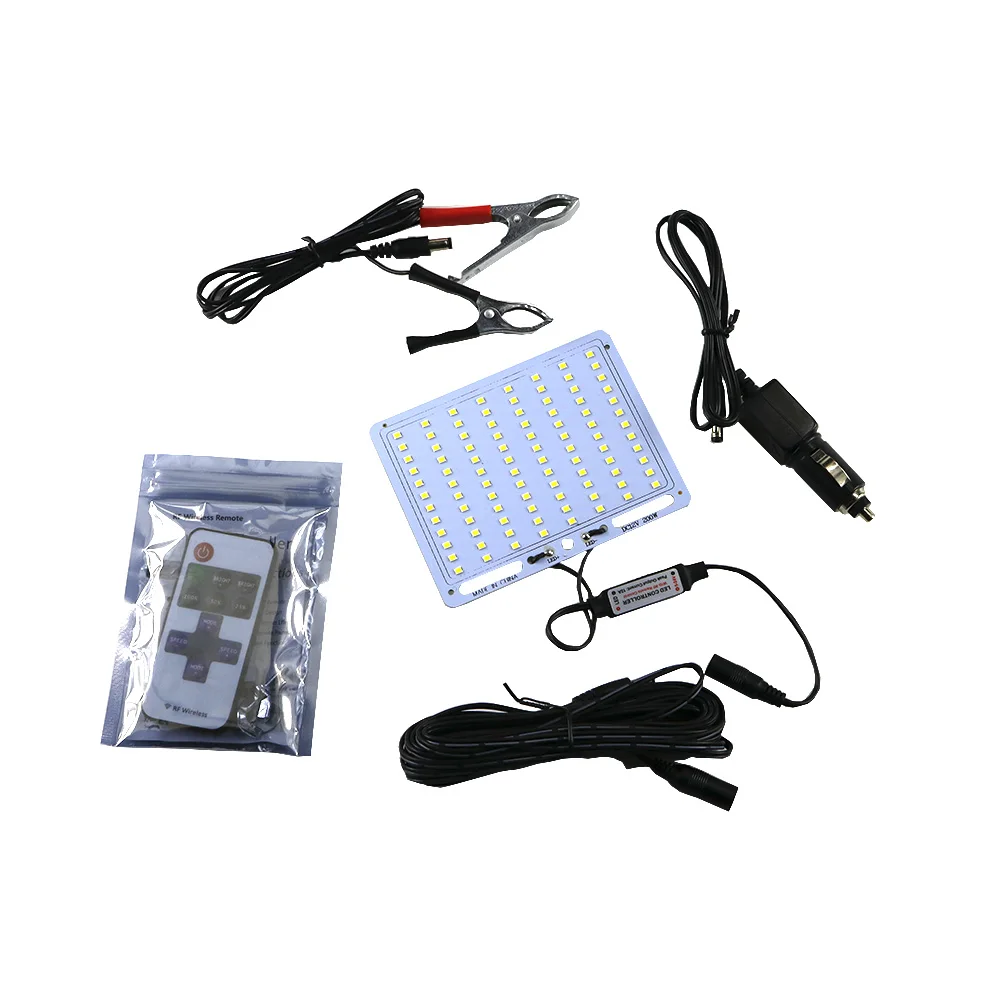 Outdoor styling 12V Flip Cob LED Telescopic Lantern Camping   Telescopic Light Night Fishing Road Trip with    Controller