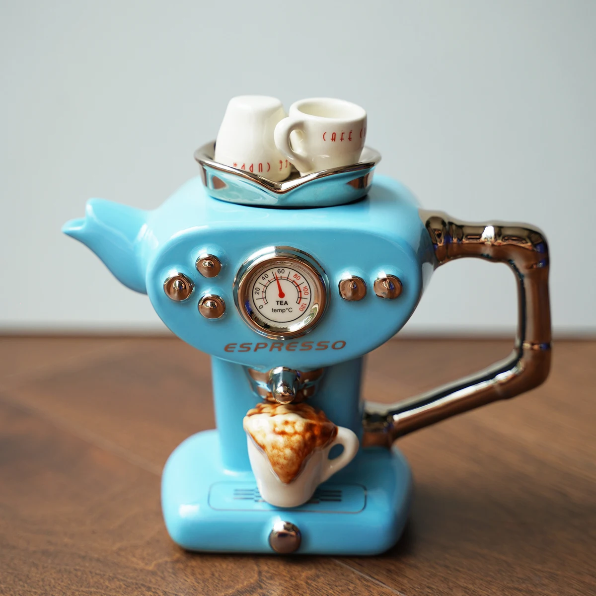 handmade creative teapot coffee machine modeling Gift Home Decoration