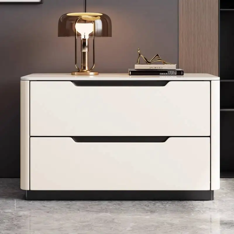 

Minimalistic Classic Nightstands Bedroom Luxury Storage Nordic Nightstands White Organization Mesitas De Noche Furniture Home