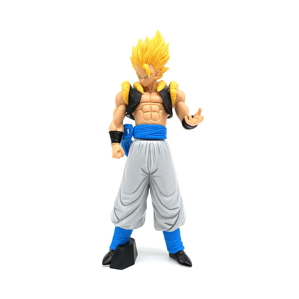 31CM Anime Dragon Ball Gogeta Figure Resolution of Soldiers Nero Standing Model Toy Gift Collection Model Figure Large Set Doll