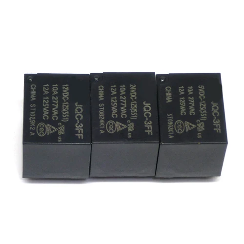 Imagen 2 del producto Relé HF3FF-JQC-3FF- 5VDC-1ZS 12VDC-1ZS 24VDC-1ZS(551) DIP5 1HS 4PIN 5V 12V 24V DC, 5 unidades