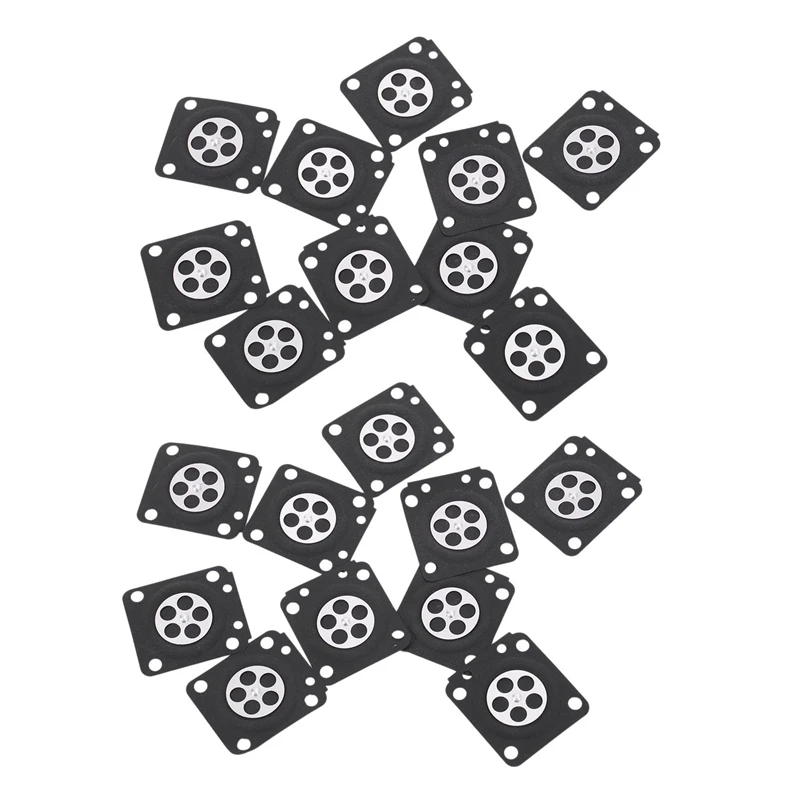 20Pcs Carburetor Parts Chainsaw Carburetor Membrane Gasket Set For Zama Chainsaw Carburetor Ms210 Ms230 Ms2500 Chain Saw