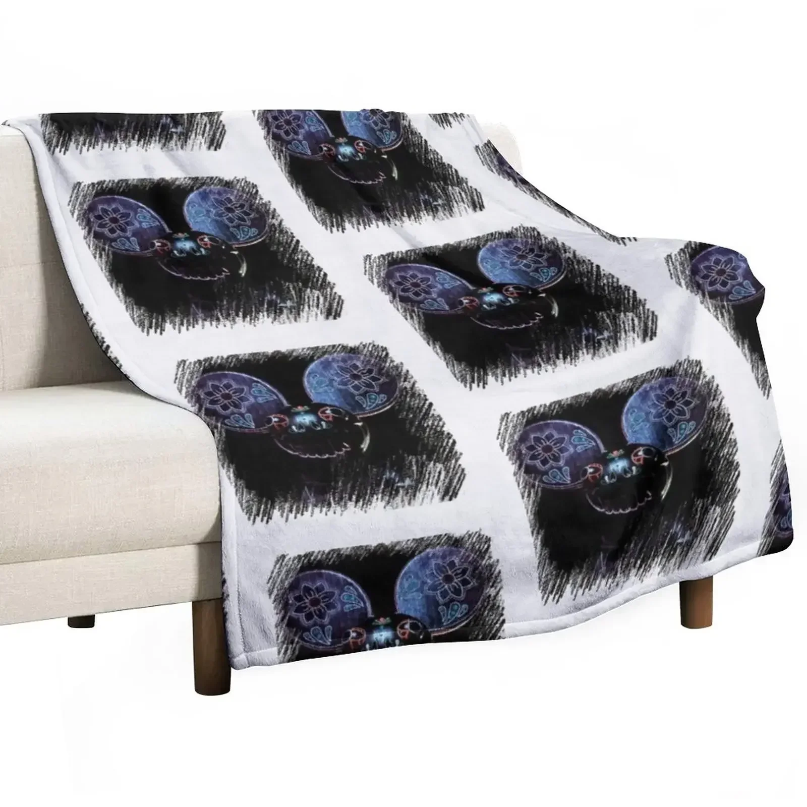 

deadmau5 Throw Blanket Soft Solid Color Blanket for Couch Bed