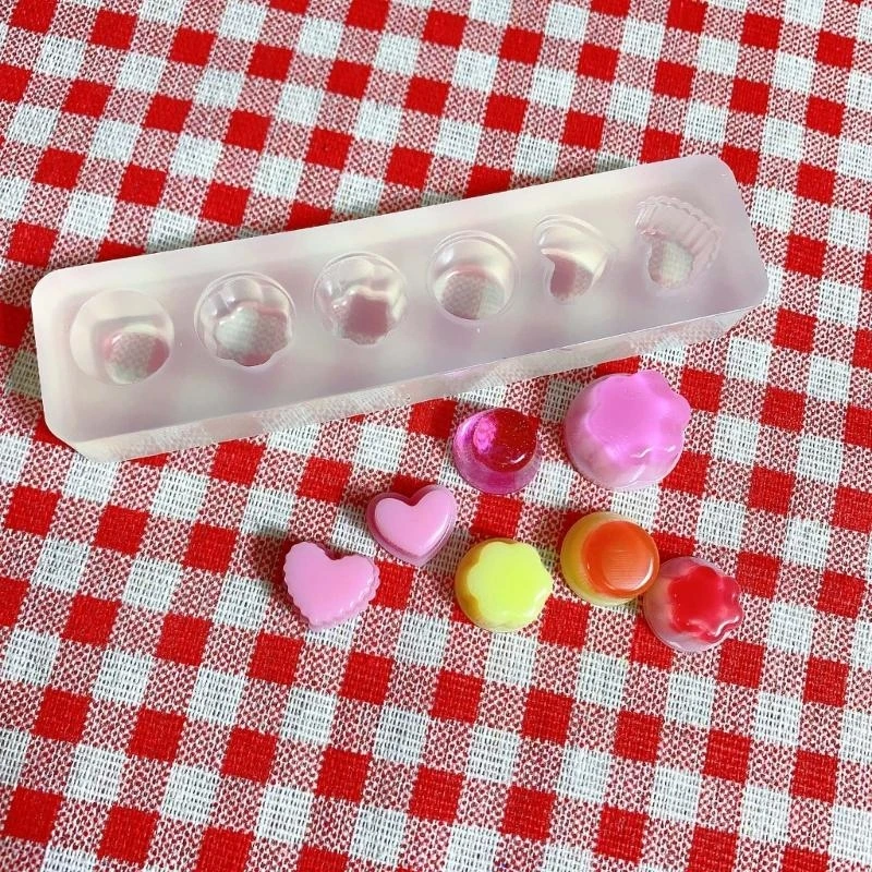 J78F Cake Jelly Silicone Mold Mousse Handmade DIY Cupcake Baking Accessories