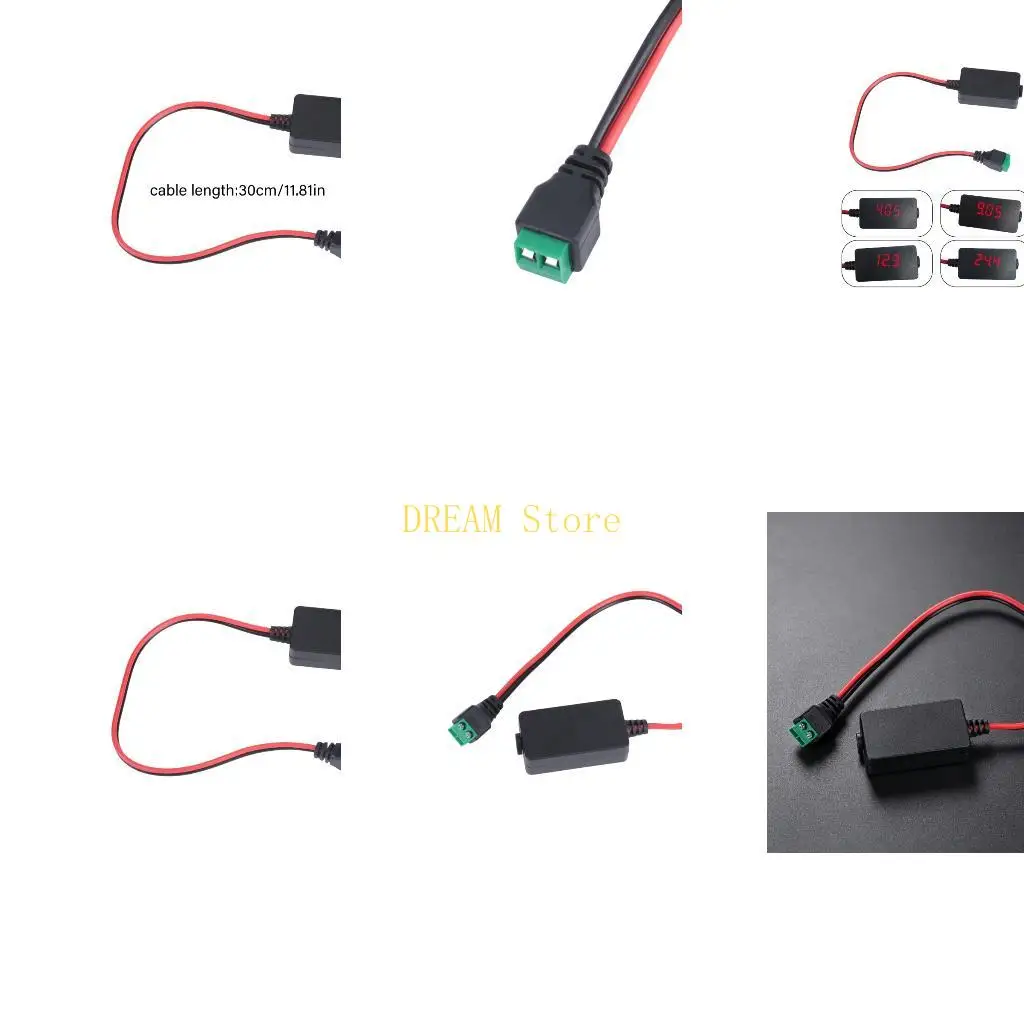 30cm 2-Wire Meter Cable with Display Unit for Battery Monitoring Tasks Best Sale
