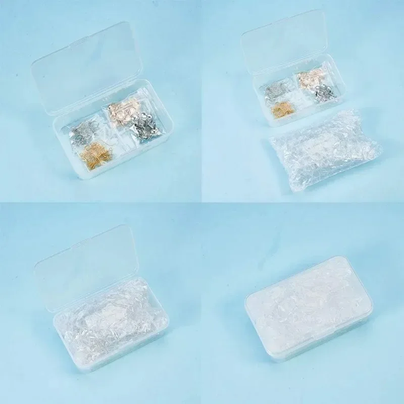 1 صندوق 120 قطعة زجاجة الرغبات كرة زجاجية أقراط صنع عدة 40 قطعة 14 مللي متر صغيرة فارغة واضح زجاج غلوب زجاجة أتمنى كرة زجاجية