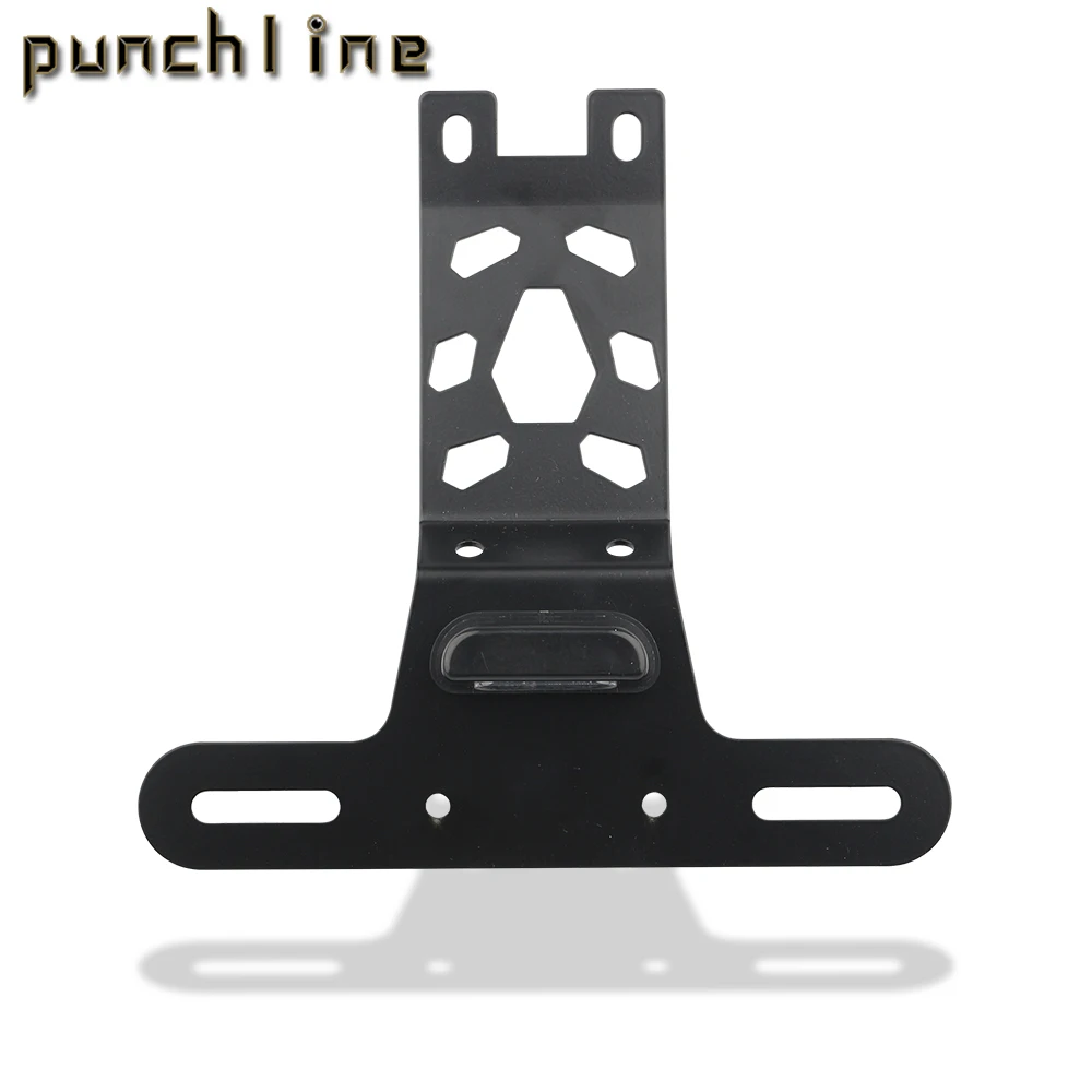 For Hunter 350 2022-2024 Motorcycle License Plate Holder Fender Eliminator Registration Bracket