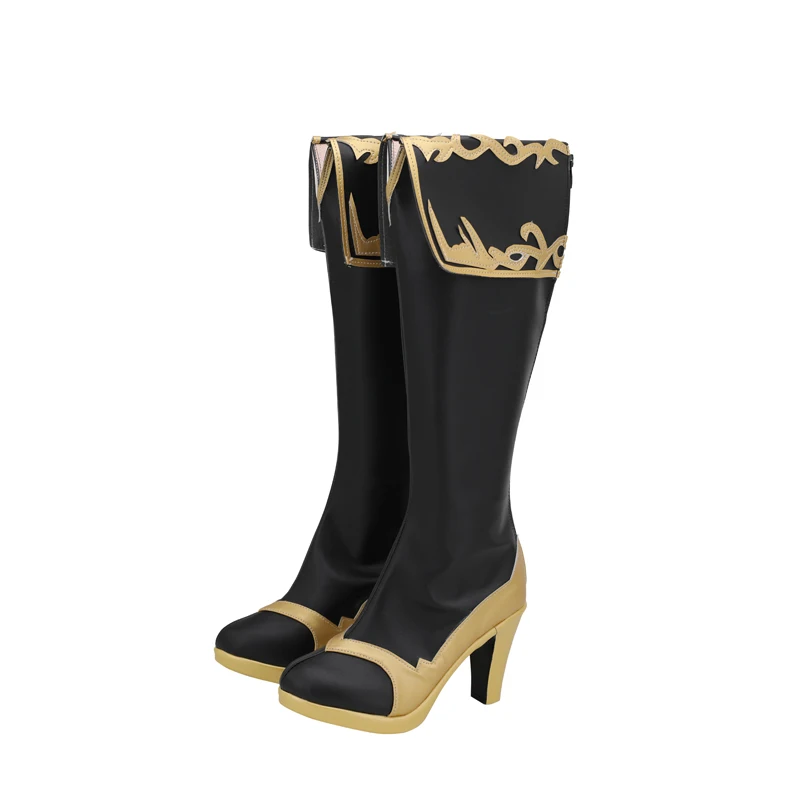 Buty Cosplay Miss Fortune Łowczyni Nagród Czarne 2025 LOL Halloween Karnawał Akcesoria Kostium Cosplay