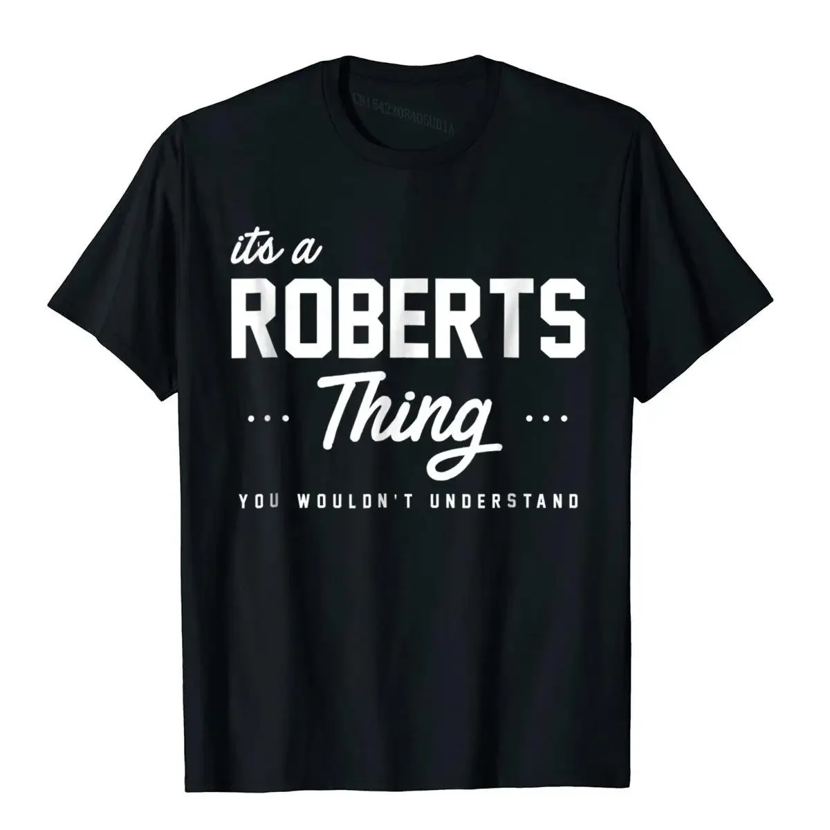 Family Reunion Shirt It_S A Roberts Thing Matching Gift Fitness Top T-Shirts Discount Cotton Mens Tops & Tees Fitness