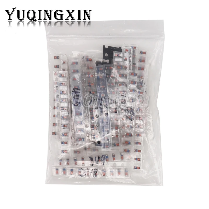 300pcs 1/2W SMD LL34 Zener Diode Assorted Kit 0.5W 2V - 39V 30Values Each 10pcs DIY Sample Set