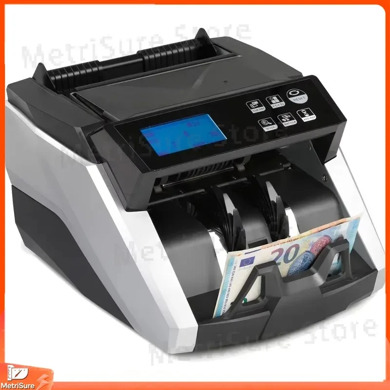 Fully Automatic Euro Banknote Counter HT6600 10000 Sheets Hour Currency Counting for Cash Handling Business Office
