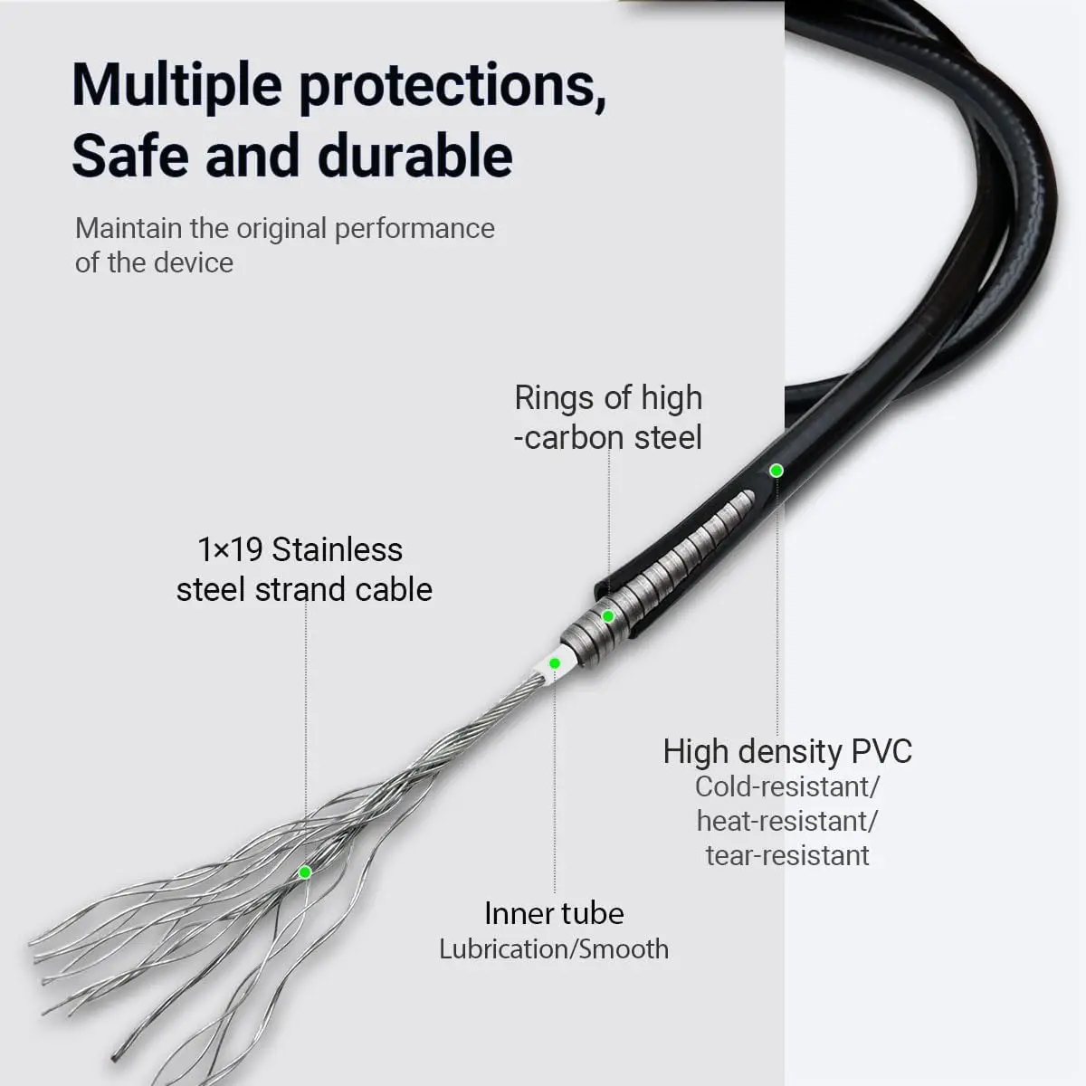 22870-KN4-A60 كبل القابض لهوندا CRF100F CRF80F XL80S XR100R XR75