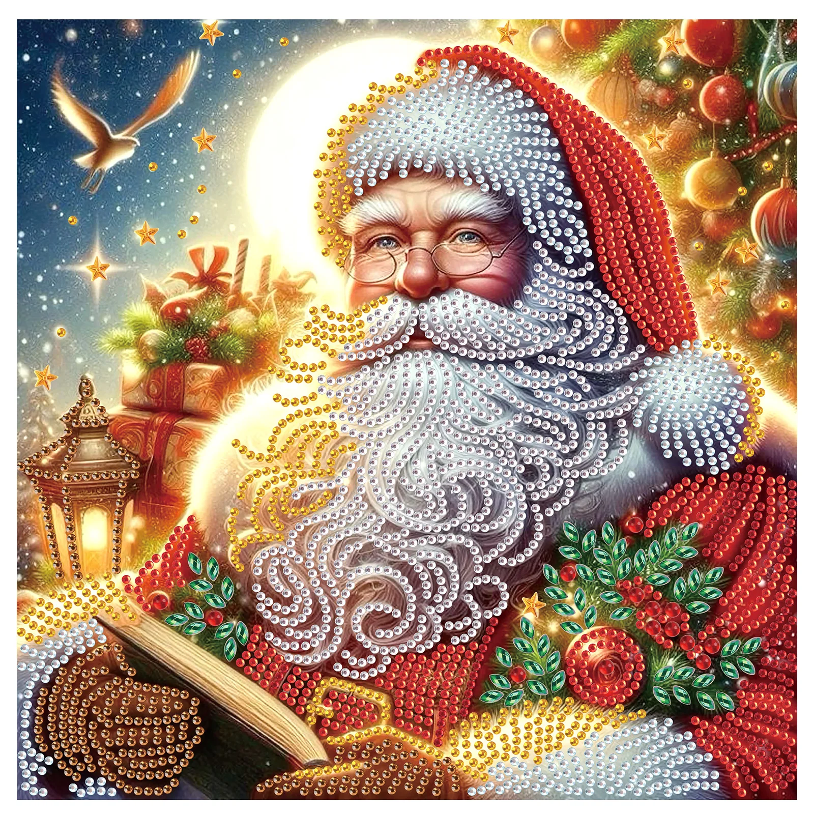 

Наборы алмазной живописи для взрослых, белые птицы специальной формы, алмазная живопись с кристаллами для домашнего декора стен, Рождественский подарок