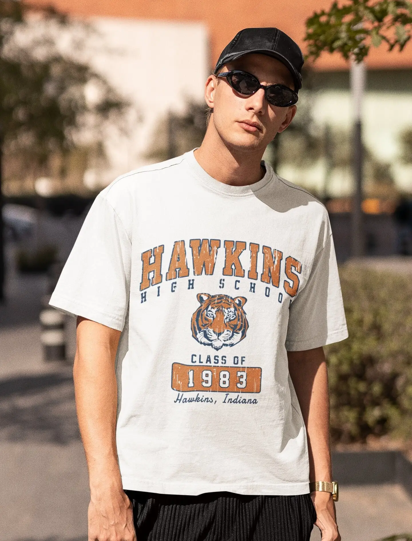 Hawkins High School T Shirt SweaT Collage Spirits