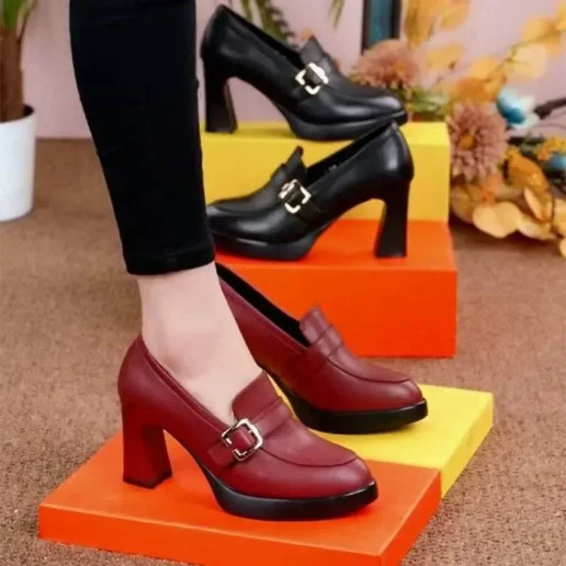 Escarpins à Talons Hauts Pointus pour Femme, Chaussures d'Extérieur Sexy, de Haute Qualité, à la Mode, pour ix, Nouvelle Collection 2024