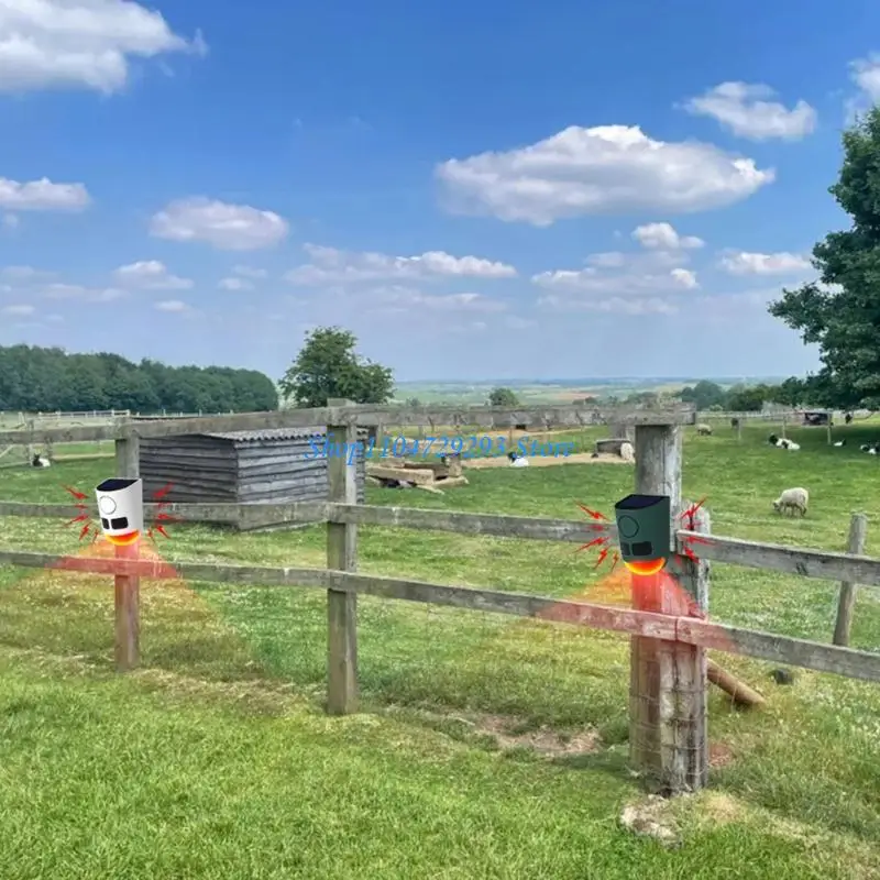 

Y2GD Высокочувствительная уличная сигнализация при обнаружении движения с громким звуком 129 дБ и вспышкой, модернизация для от