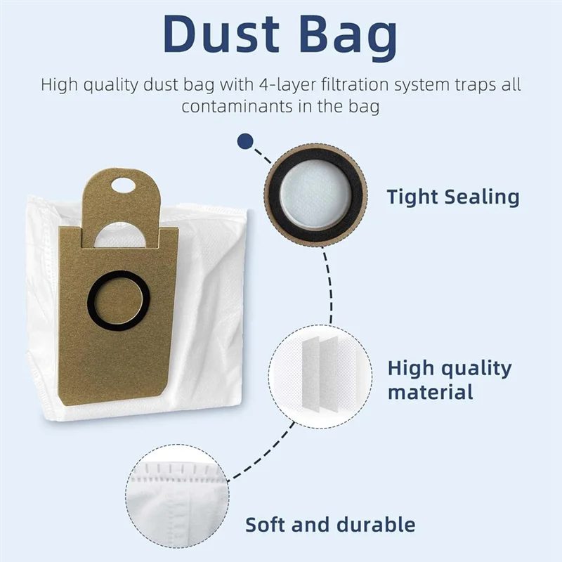 B26B Accessory Replacement Kit For Honiture Q6 Pro, For Laresar L6 Pro, For Imou L11 Pro, For Airrobo T10+, For Neabot N2