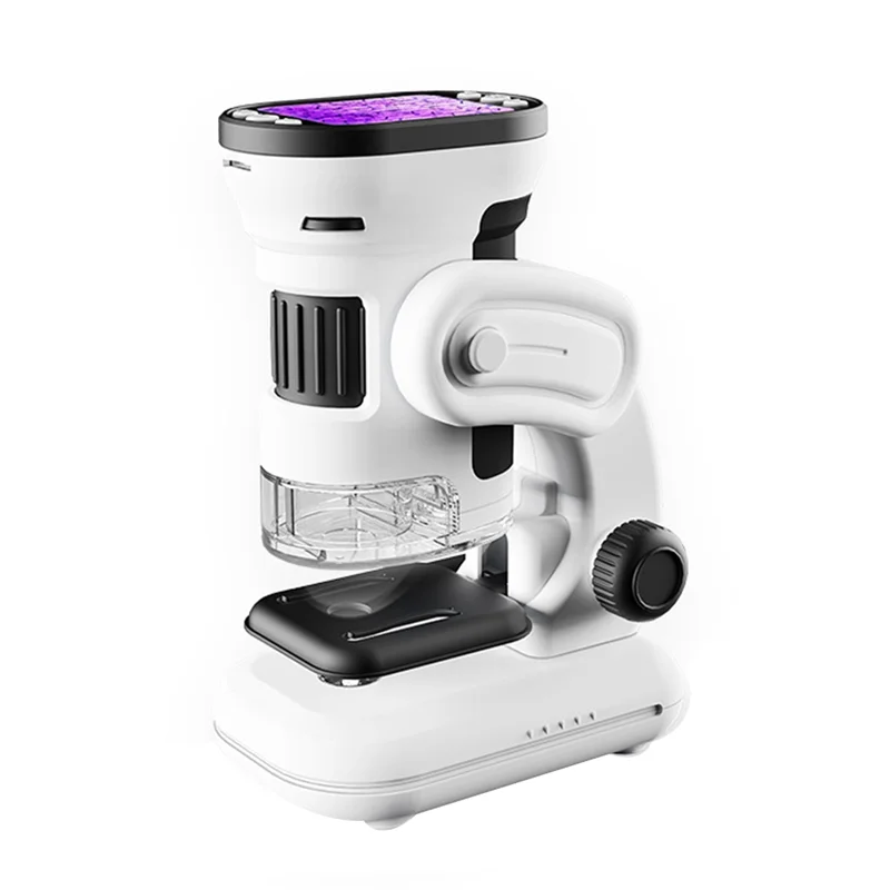 ELEC-microscope électronique numérique avec affichage pour loupe haute définition jouets d'enseignement scientifique cadeau pour les enfants
