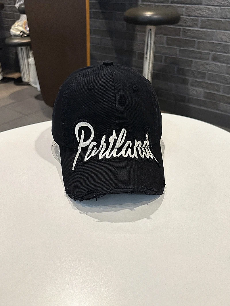 

Fashion Letter Baseball Cap Brim Letter Unisex Street Youth Hip Hop Duckbill Cap