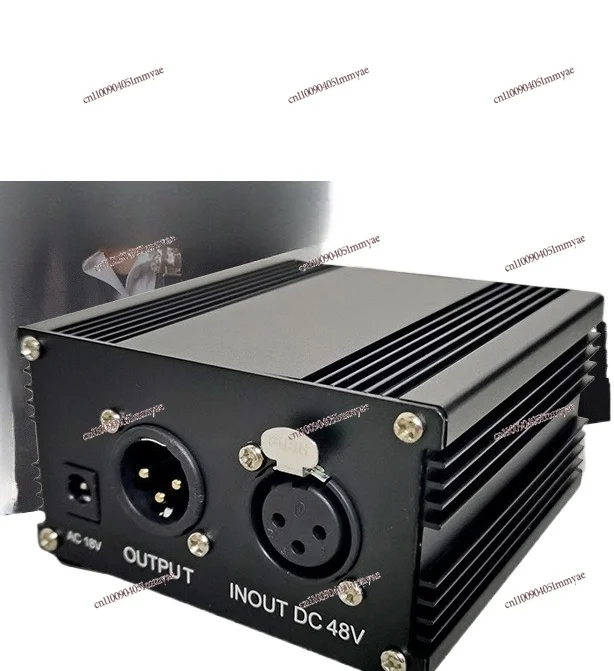 

KC-SP10 Independent Phantom Power Universal Condenser Microphone Microphone Power Supply Noise Free Stable + 48V
