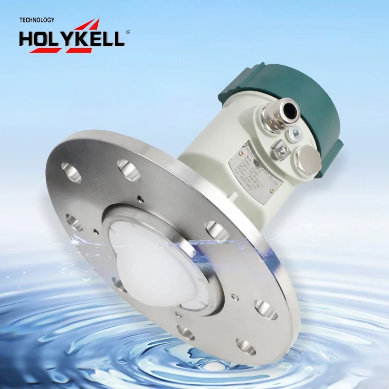 

Holykell intelligent 80ghz 80g water tank radar level transmitter