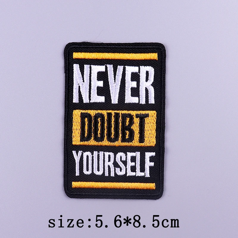 Van Gogh Stickerei Patches Für Kleidung Jesus Kreuz Patch Aufkleber DIY Eisen Auf Patches Für Kleidung Brief Punk Abzeichen Applique – Detail 7