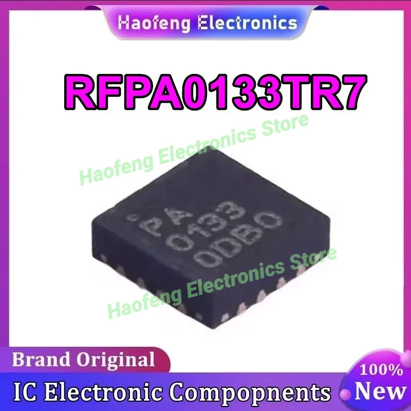 

5 шт. RFPA0133TR7 RFPA0133 PA0133 QFN16 чип радиочастотного усилителя IC новый на складе