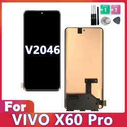 OLED X60 Pro LCD Screen For Vivo X60 Pro V2046 Display Touch Screen Digitizer Assembly LCD Replacement