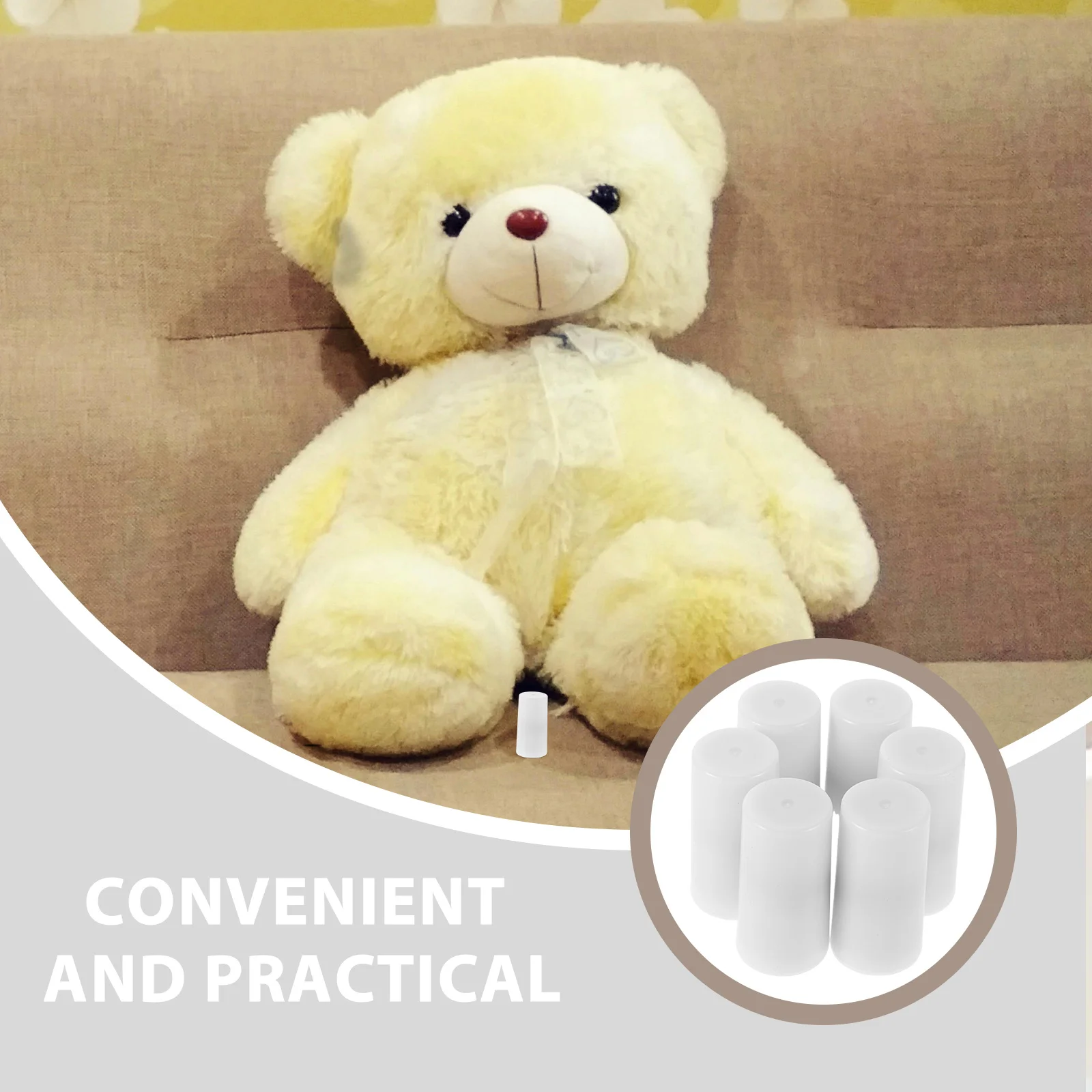 20 piezas insertos para llamadas de pájaros, potenciador del desarrollo auditivo, fácil instalación, piezas de reparación para masticar perros, bolas, sonido para mascotas