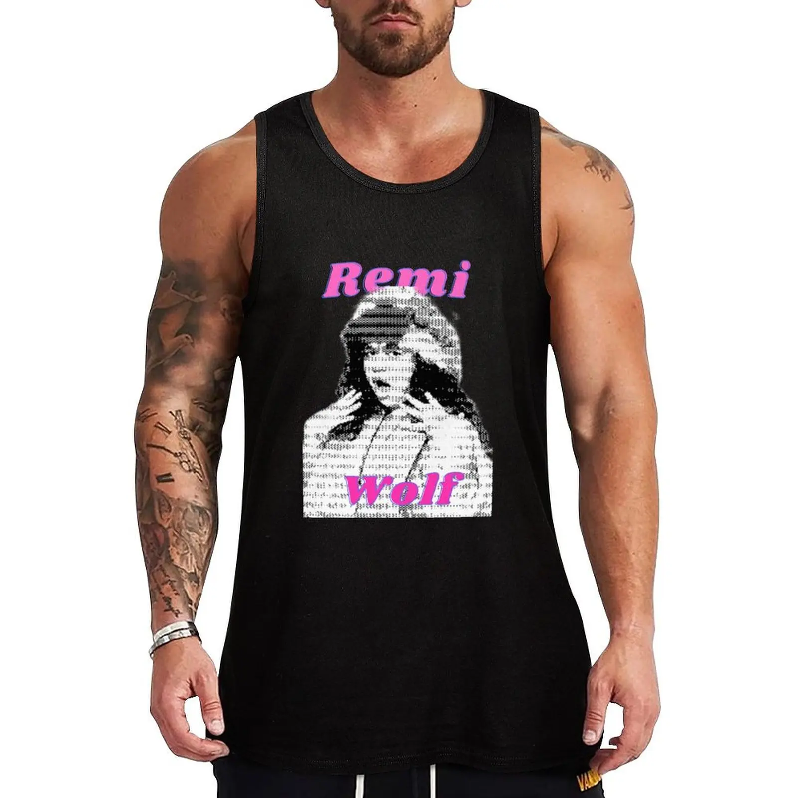 

Remi Wolf Tank Top t-shirt gym man vest men Clothing Gym t-shirt man