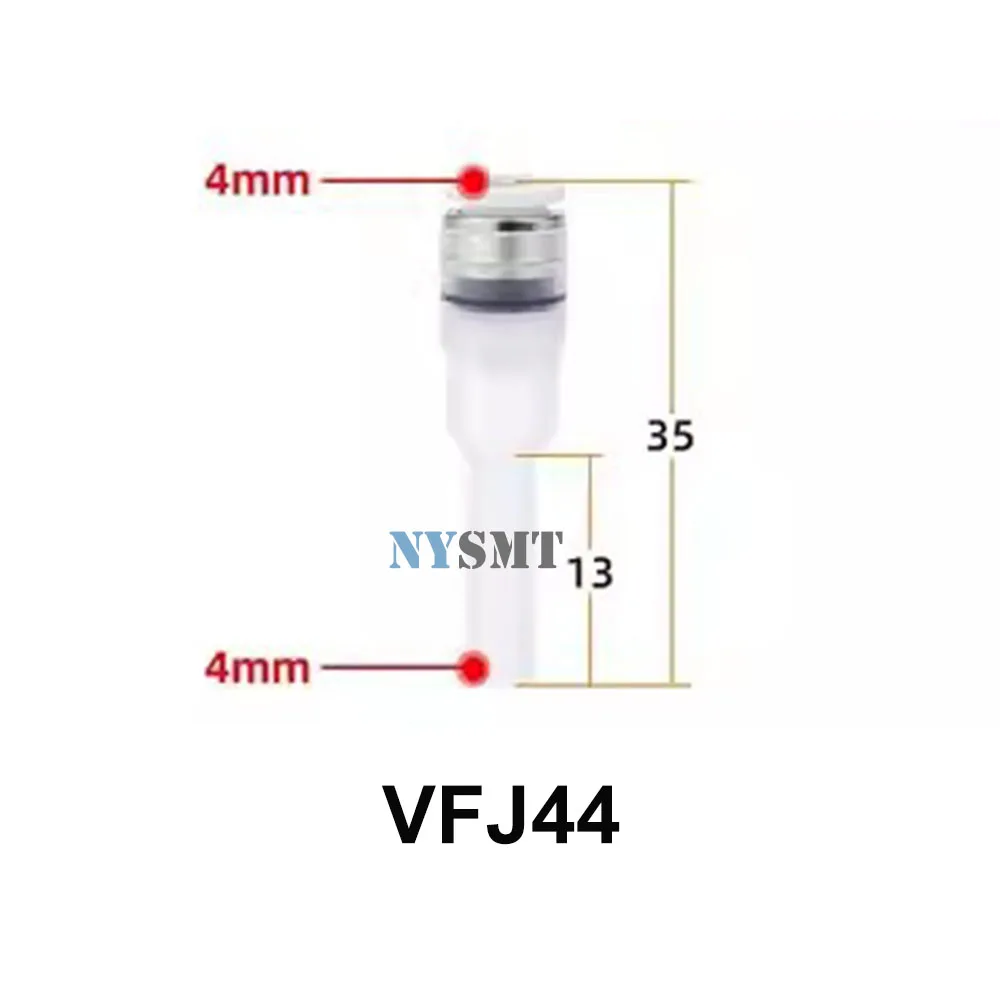 Filtro de cabezal de vacío para PISCO, Mini Filtro de vacío práctico en línea, VFJ44, VFJ66, VYF44M-50M, lote de 10 unidades