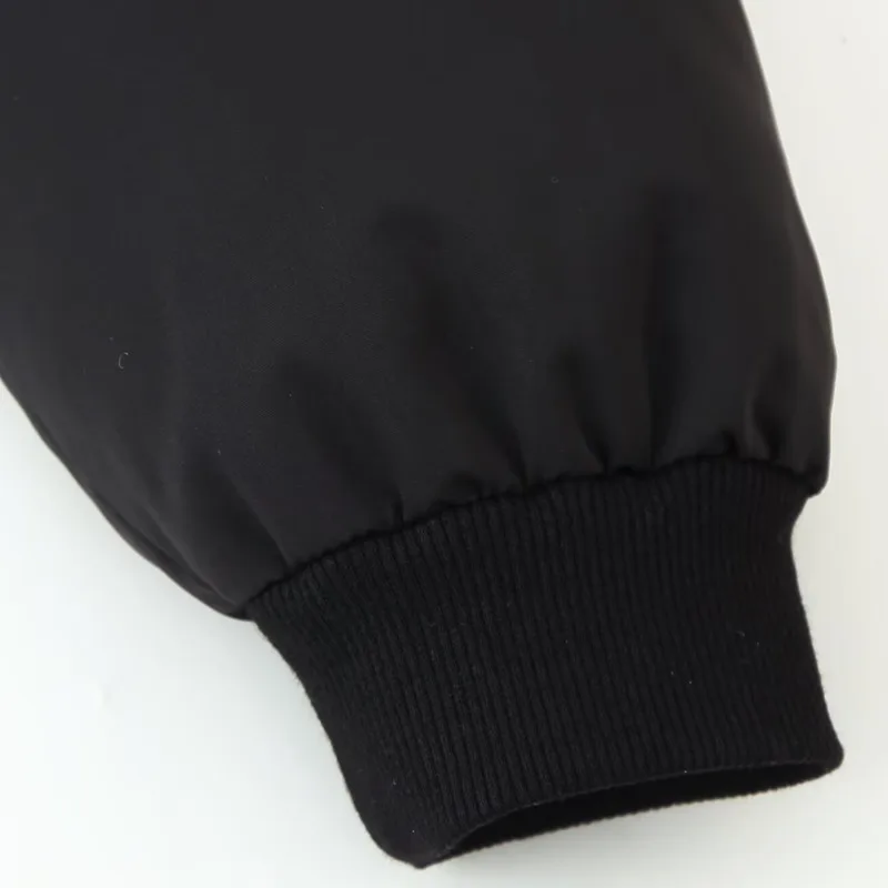 HKSH شتاء جديد إمرأة معطف مبطّن الوقوف طوق سستة كم طويل المرقعة الخصر Cinching موضة Ins قصيرة سترة دافئة HK12838