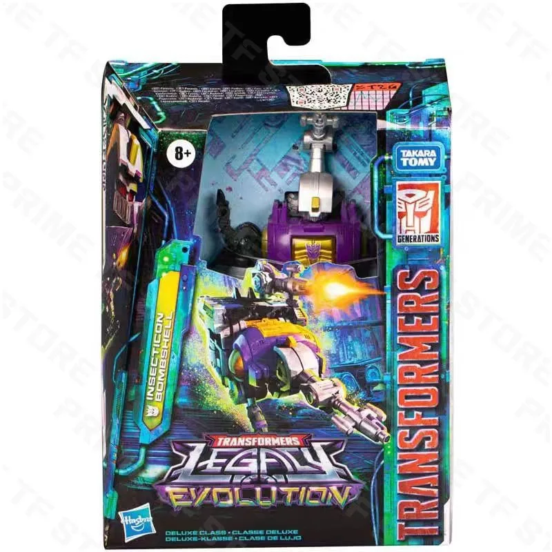 

Original Hasbro Transformers Toy Legacy Series INSECTICON BOMBSHELL Deluxe Class D-Class Anime Figure Toy Collection