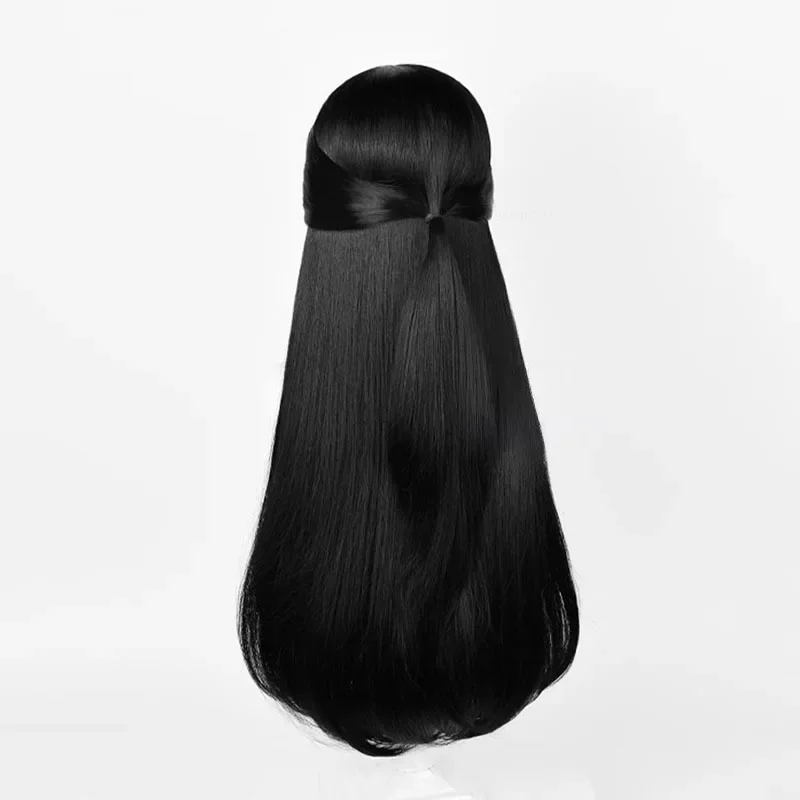 شعر مستعار أنتيكاريان تشي شيي للنساء ، شعر مستعار أسود طويل ، شعر مستعار اصطناعي ، مقاوم للحرارة ، تأثيري أنيمي #5