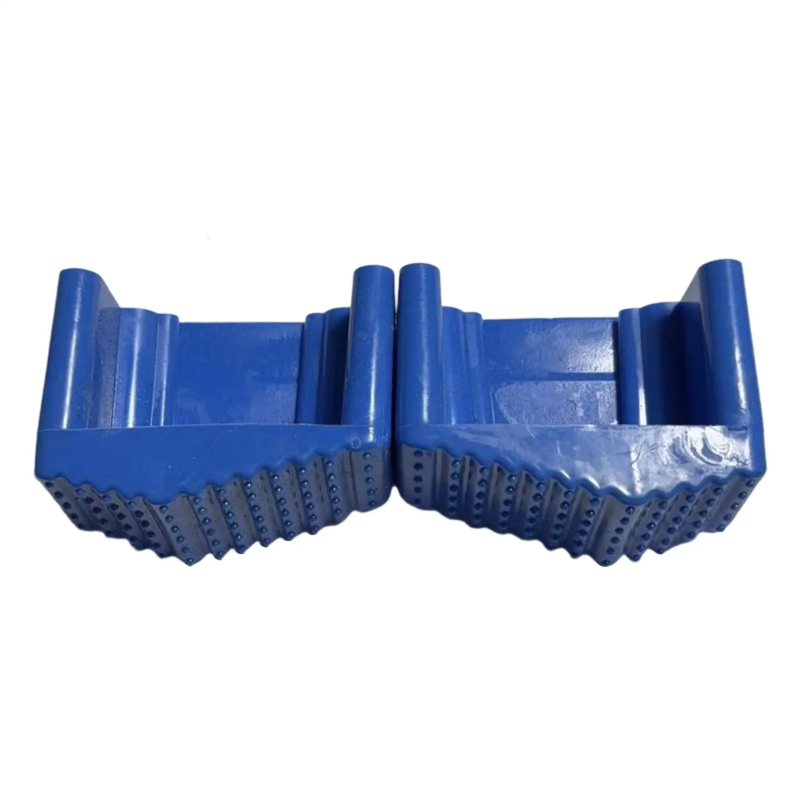 2x Extension Ladder Feet Covers Ladder Feet Mats Protect Floor Practical Lightweight Nonslip End Caps for Garage Studio