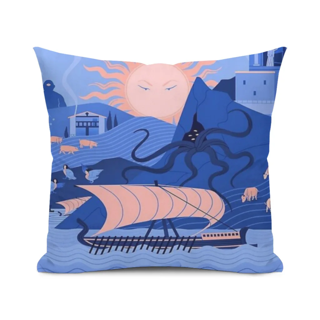 The Odyssey Pillowcase Cushions Cover Cushions Home Decoration Pillows For Sofa