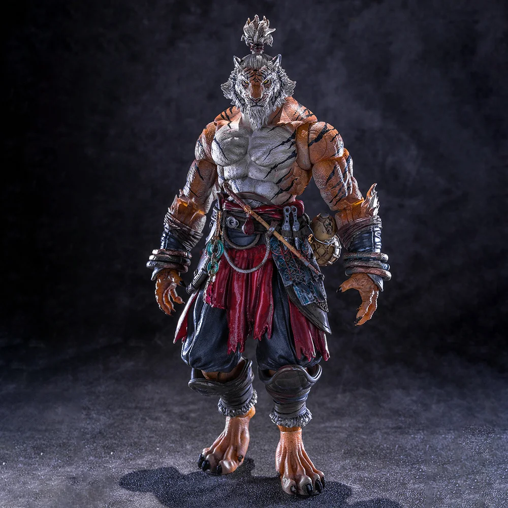 Original Genuine Figure Jiang Meng Furayplanet Series Mu-fp003 Wave 3 Hermit Tiger 22cm Pvc Action Anime Model In Stock