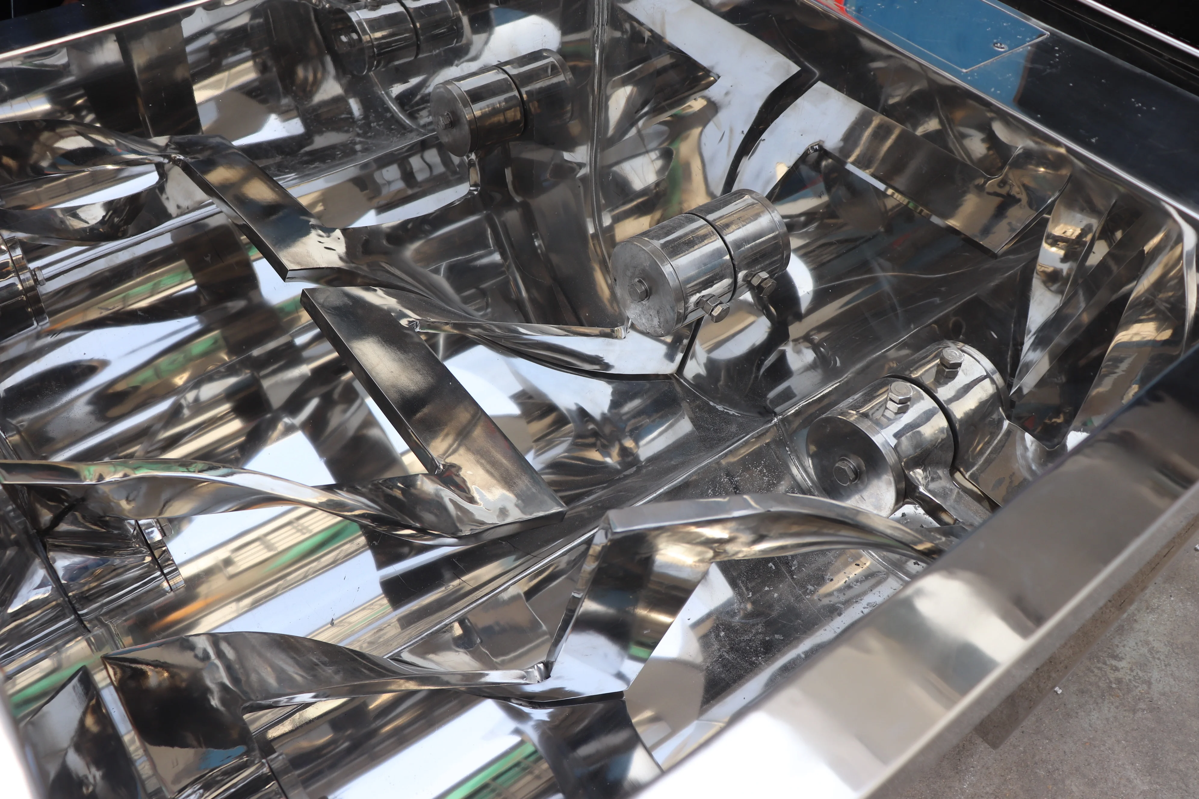 CE Industrial Stainless Steel Cake Dough Mixing Machine Bread Wheat Flour Sigma Blender Food Powder Double Z Arm Mixer