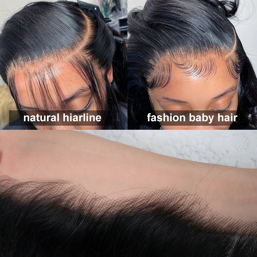 BEEOS Skinlike 13x6 HD lace Frontal Only Straight Invisible HD Transparent Lace 6x6 5x5 HD Lace Closure Human Hair Pre Plucked