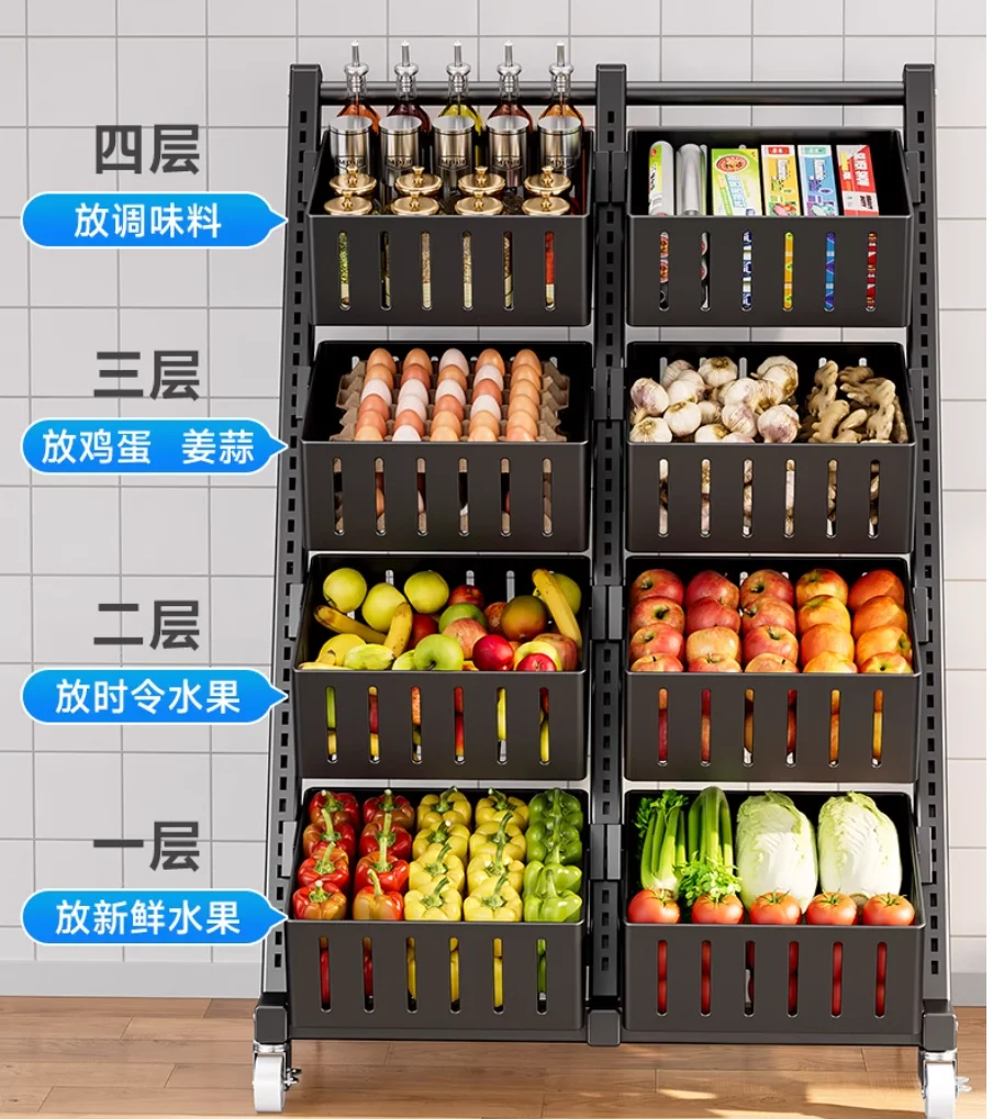 Supermarket shelves snack, small food, toy display stand multi-layer shelves in the grocery store