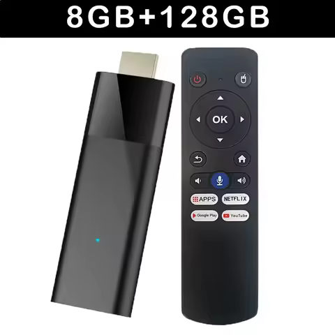 TV Stick Q12 Android14 Smart Mini TV Box 8GB 64GB 128GB Allwinner H313 Quad Core 2.4G&amp;5G Wifi BT5.2 3D 8K TV Android Set Top Box