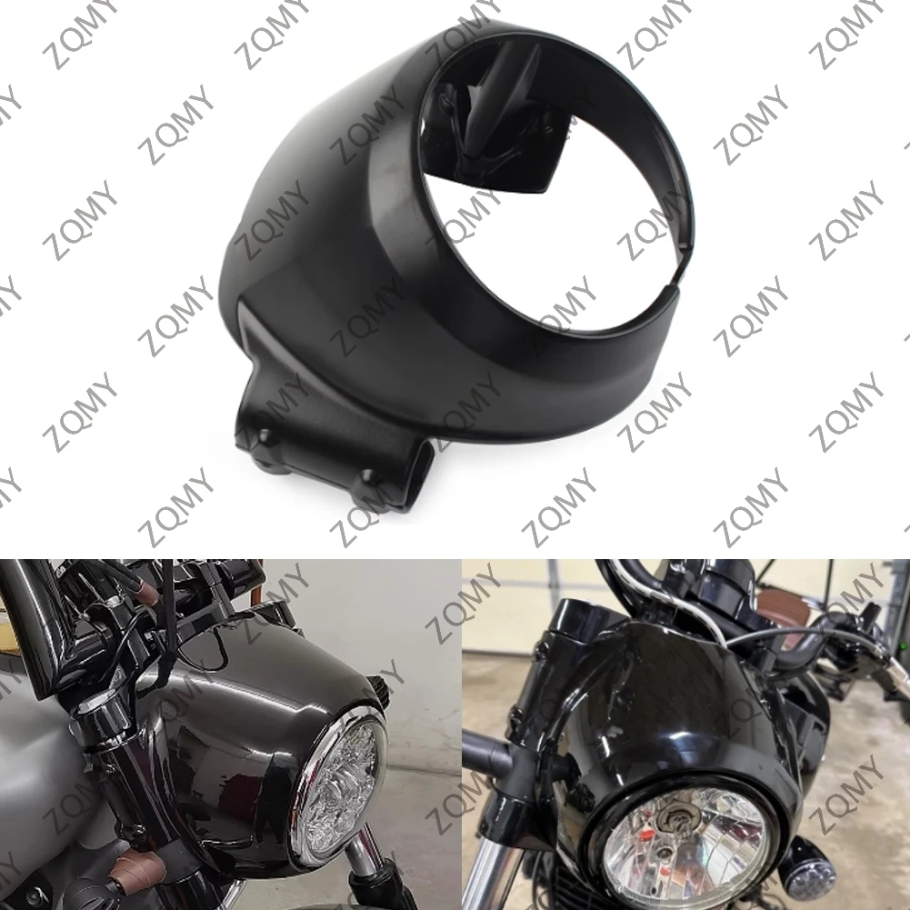 Motorcycle Windscreen Windshield Headlight Bezel Upper Fairing For Indian Scout 2015 2016 2017 2018 2019 2020 2021 2022