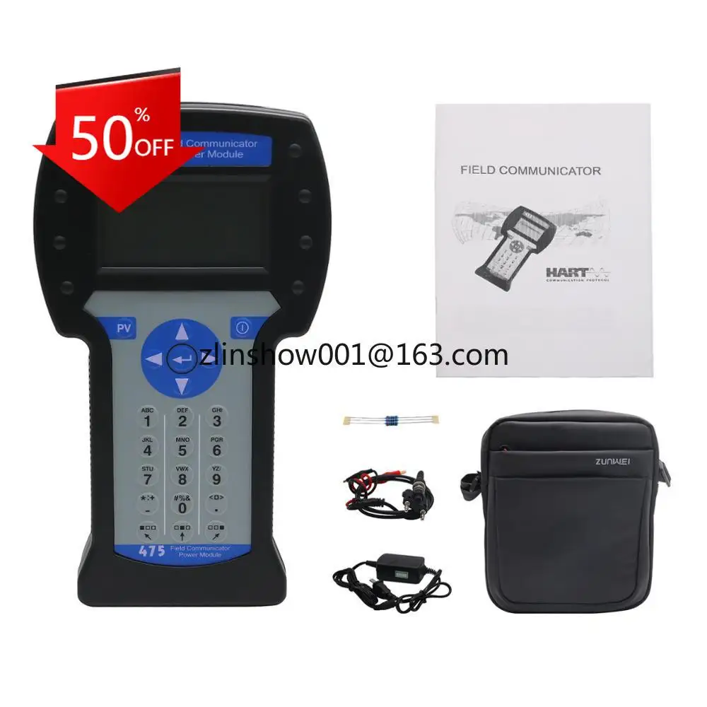 

Handheld Hart475 Hart Field Communicator for Pressure Temperature Transmitter Calibration