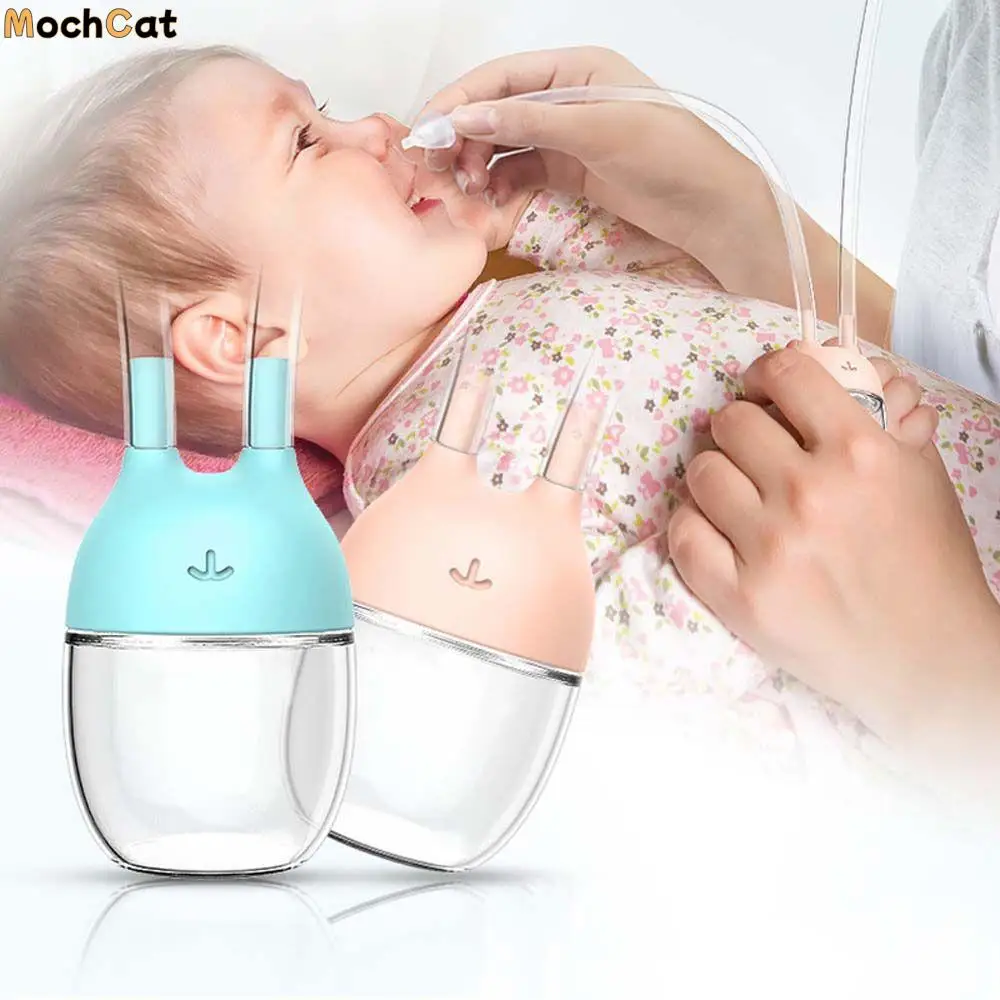 

Transparent Safety Baby Mouth Suction PC Silicone tube Nose Cleaner Sucker Suction Tool Nasal Aspirator Baby Nasal Suction