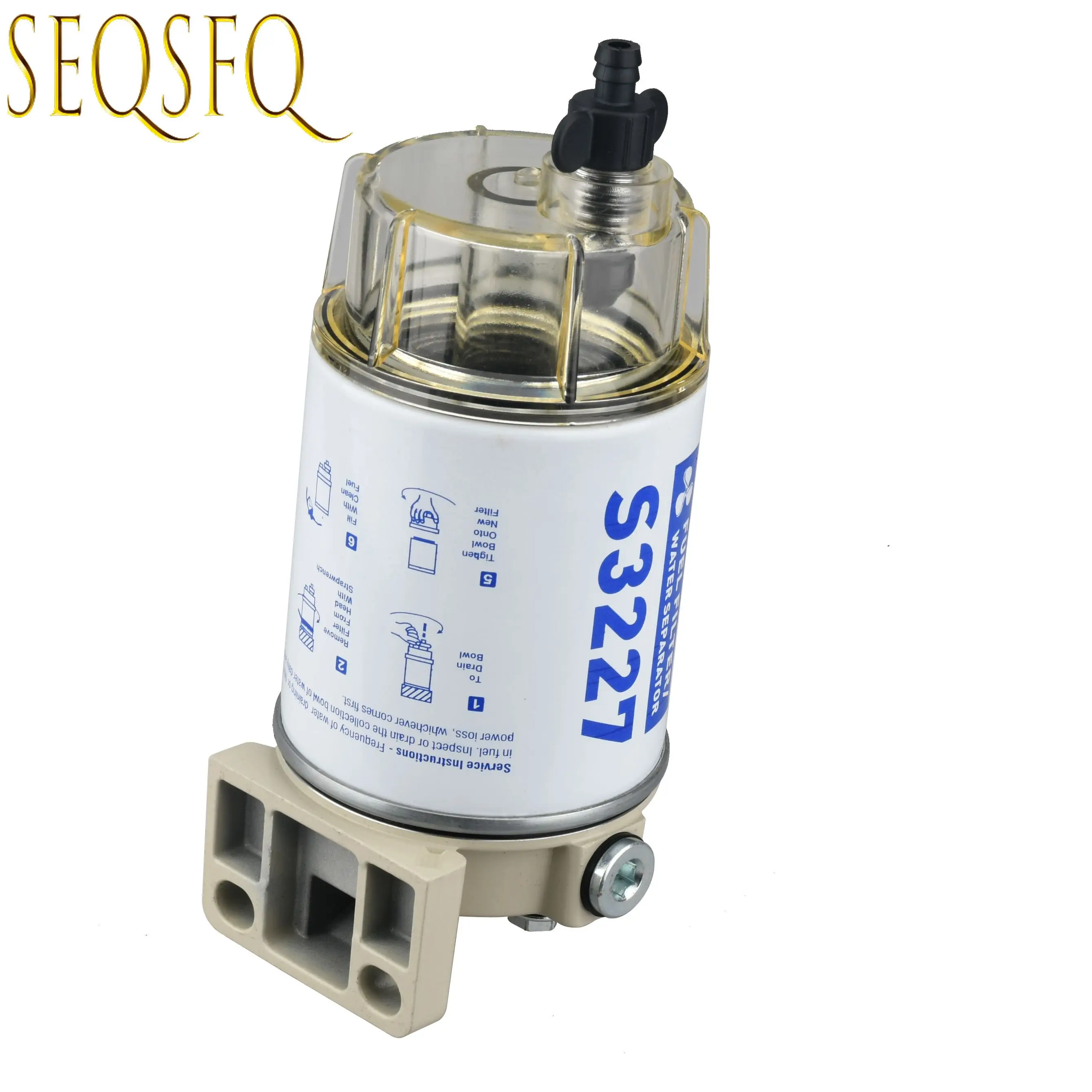 Fuel Water Separator Fuel Filter Replacement S3227 Outboard Accessories Oil Water Separator For Ship Yacht