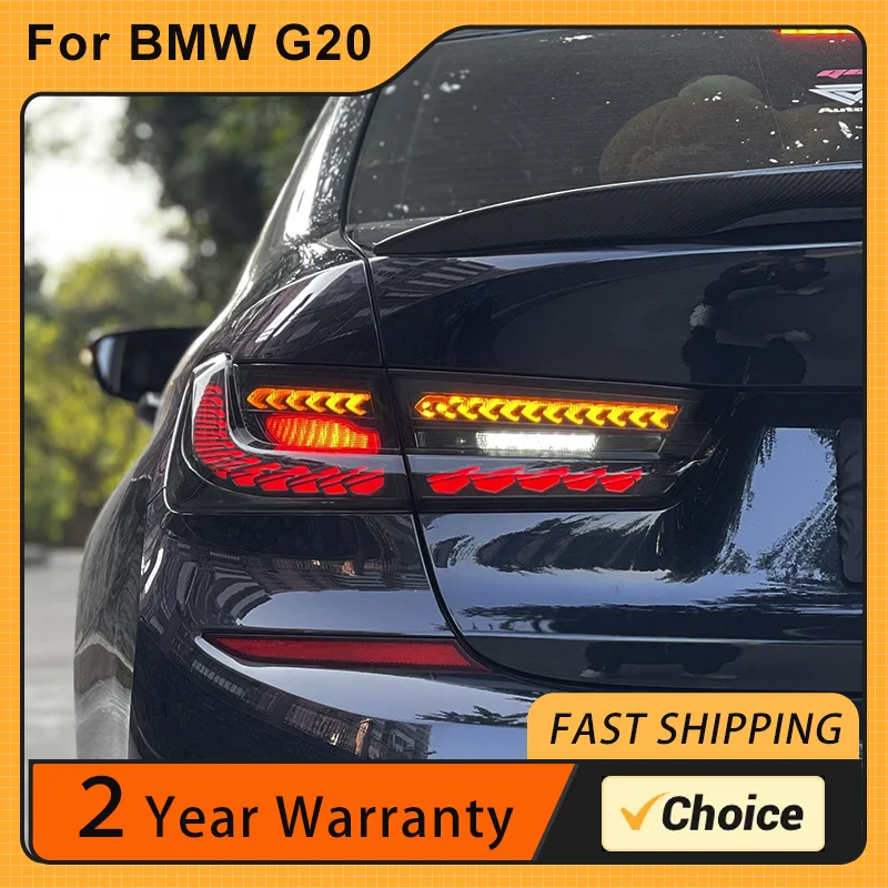 

Автомобильный светодиодный задний фонарь для BMW G20 G28 G80 2019-2023, полностью светодиодный автоматический модернизированный автомобильный фонарь GTS, дизайн ходовой указатель поворота, стоп-сигнал